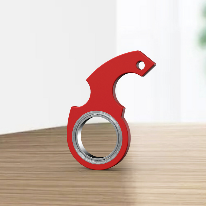 Creative Fidget Spinner Toy Keychain