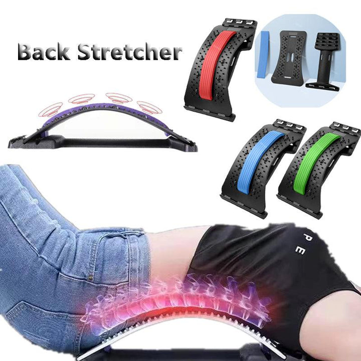 Back Stretcher Adjustable Back Cracker - GreyOp