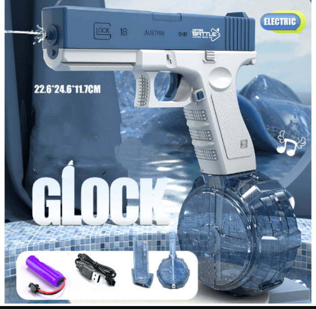 2023 Glock Electric Water Toy Gun - GreyOp